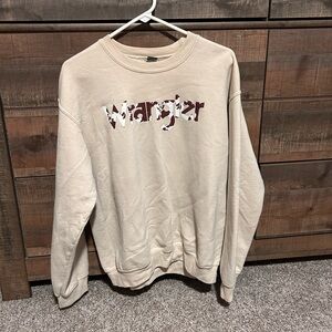 Boutique Sweatshirt with Wrangler Lettering
